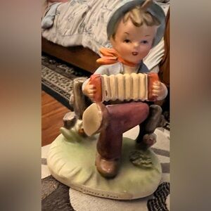 Kelvin Original Red and Cream Decorative Accent Figurine